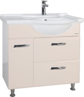 Тумба под раковину Bellezza Балтика 90см бежевый 00000005422